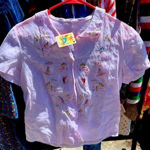 Vintage linen blouse